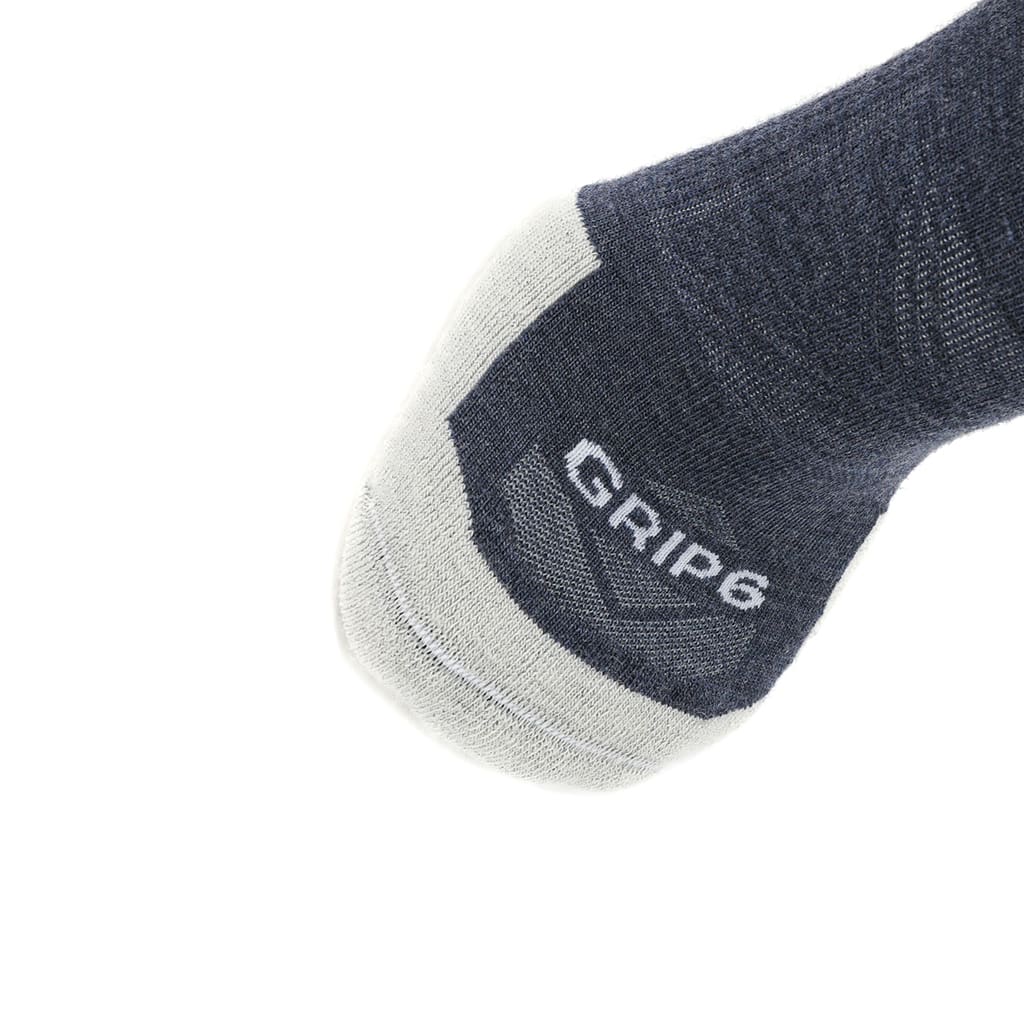 Denim - Run No Show Lightweight Merino Wool Sock