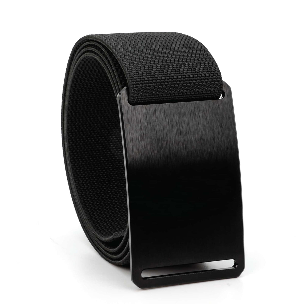 GRIP6 G-Flex Ninja Belt 1.5 inch — black buckle with black strap