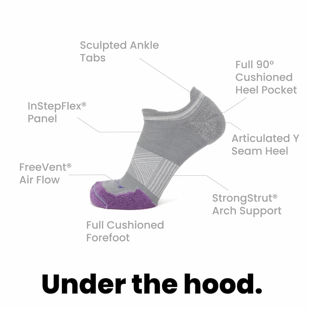 Laurel - Run No Show Lightweight Merino Wool Sock