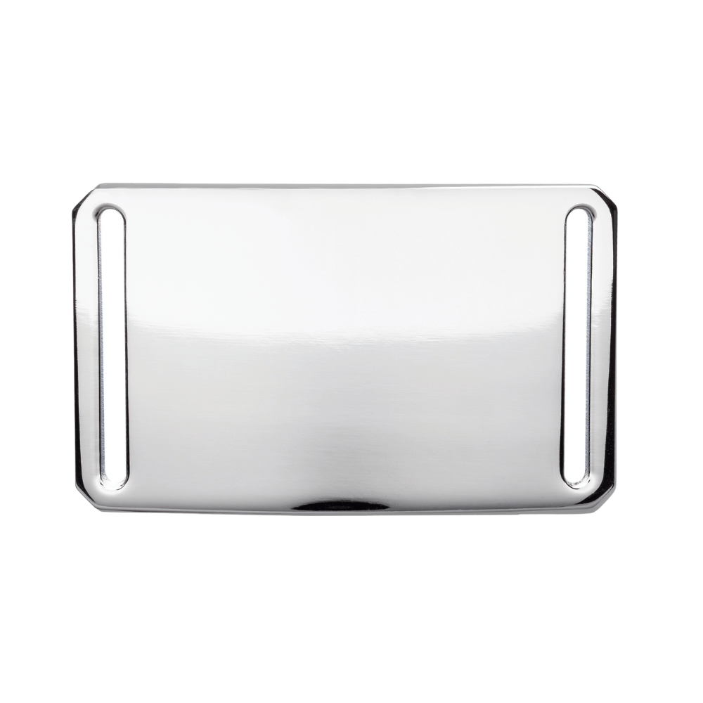 GRIP6 Classic Chrome belt buckle
