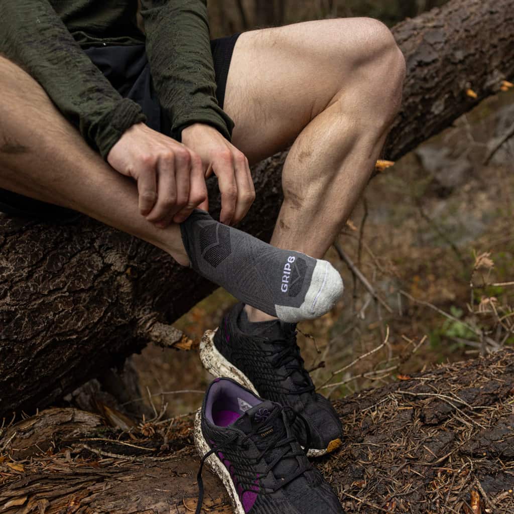 Basalt - Run No Show Lightweight Merino Wool Sock