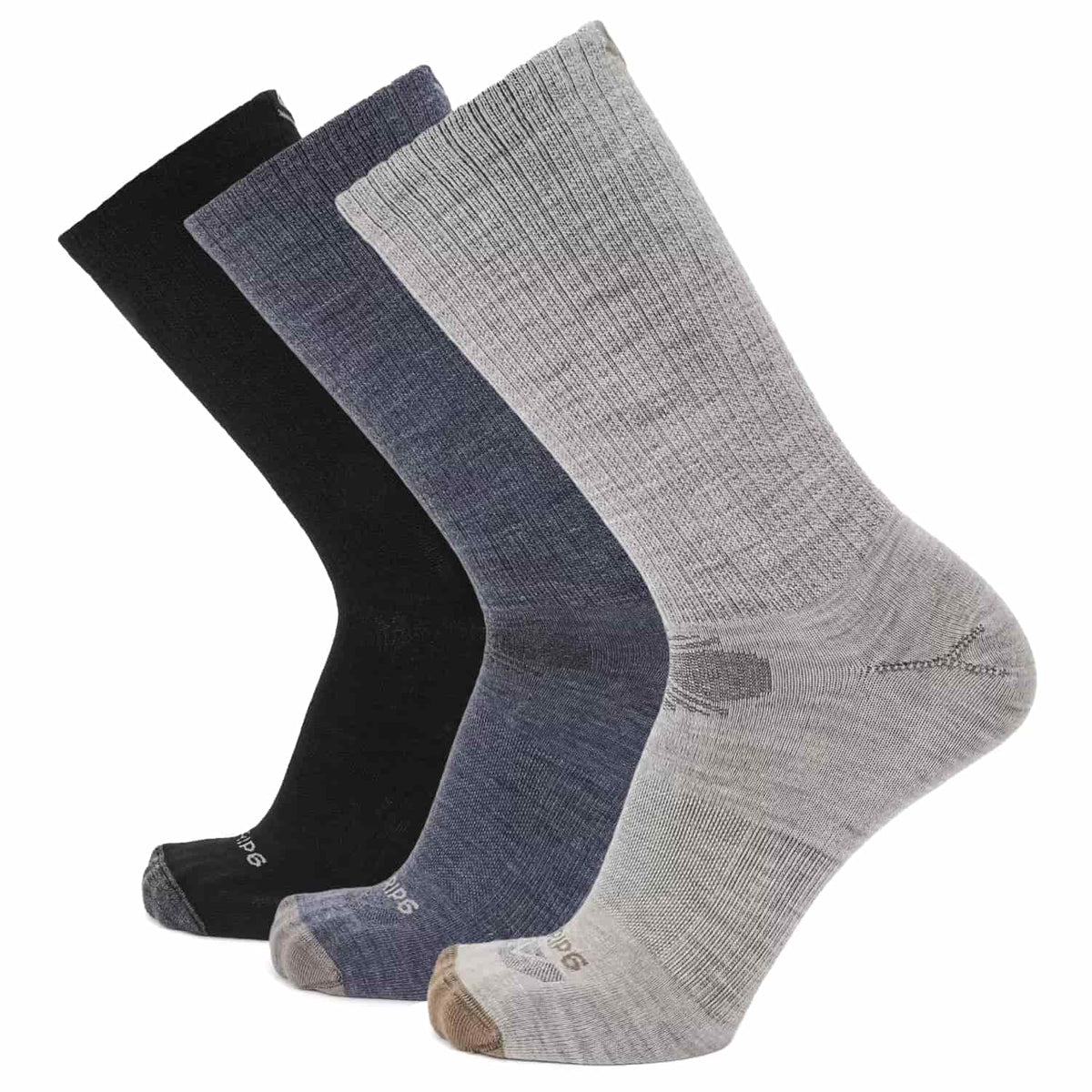 GRIP6 Dress Socks bundle — Casual Crew ultralight merino wool