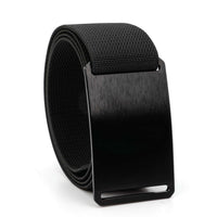 GRIP6 G-Flex Ninja Belt 1.5 inch — black buckle with black strap