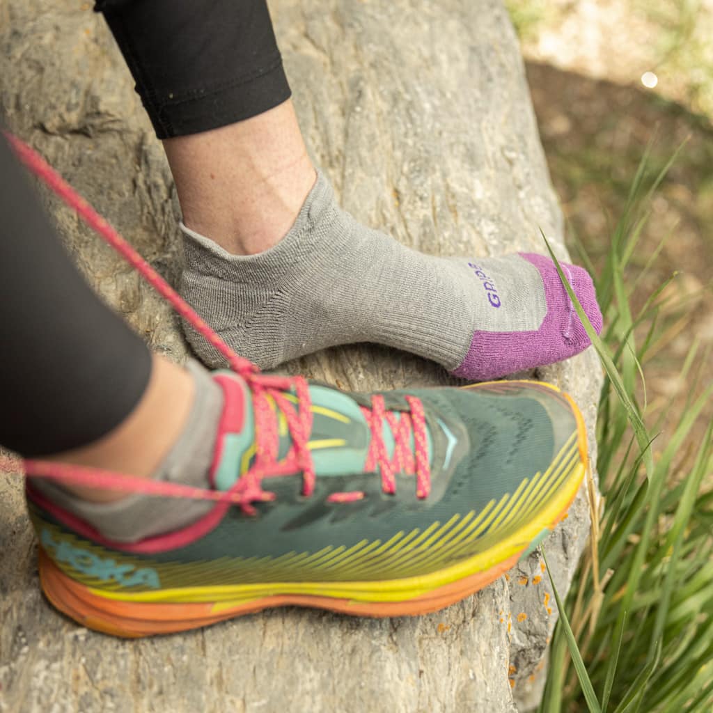 Laurel - Run No Show Lightweight Merino Wool Sock