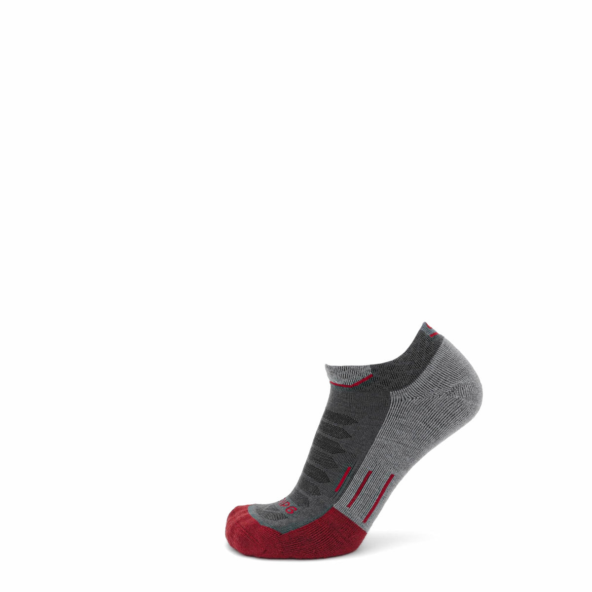 GRIP6 Ruby Run Ankle midweight merino wool sock