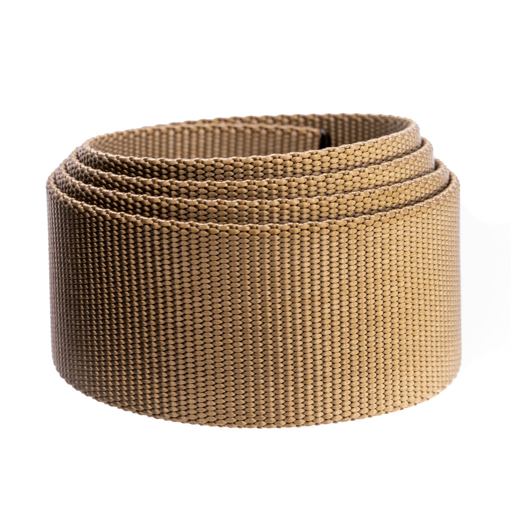 GRIP6 Tactical 1.75 inch belt strap in Coyote tan
